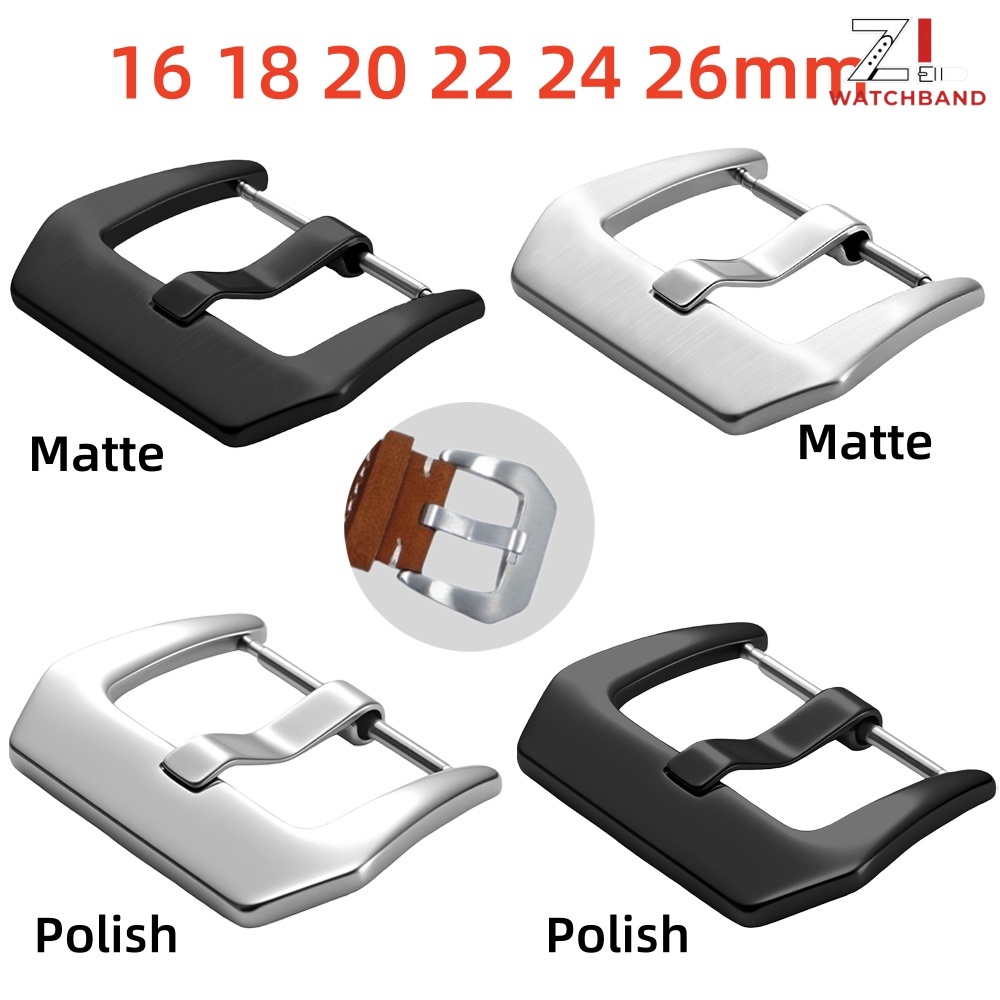 Watch Strap Replacement - Metal Watch Buckle 16mm 18mm 20mm