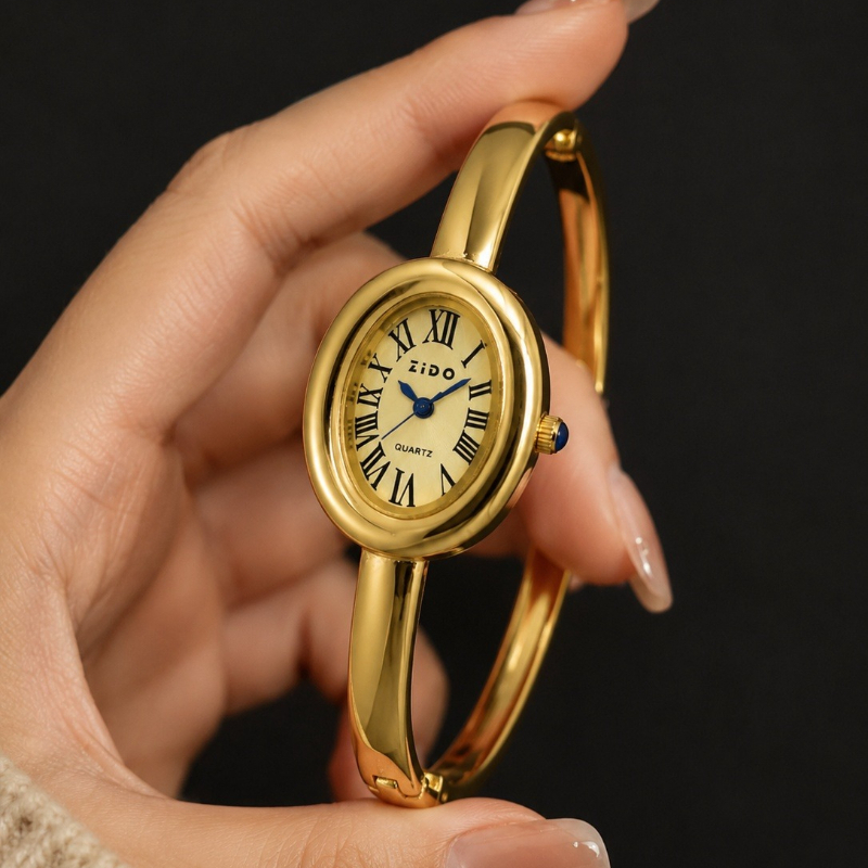 Jewelry Watches Brands - Elegant Women's Watch Vintage Oval Dial