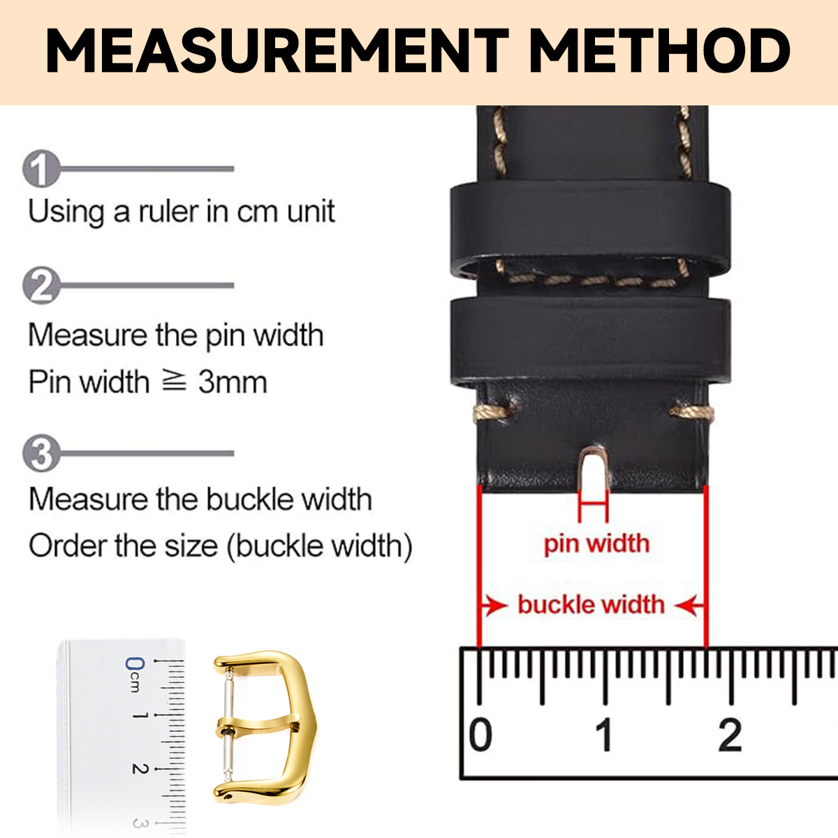 Stainless Steel Buckle 12mm 14 - đánh giá và giá Watch Strap Replacement