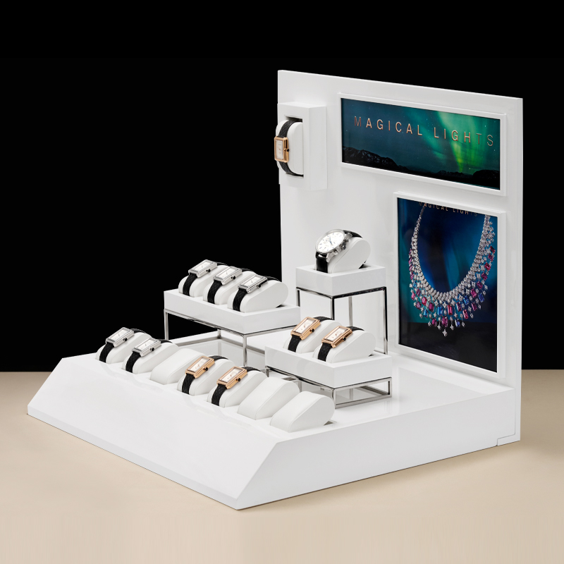 Oirlv White Leather Watch Disp - đánh giá và giá Jewelry And Watches Stores
