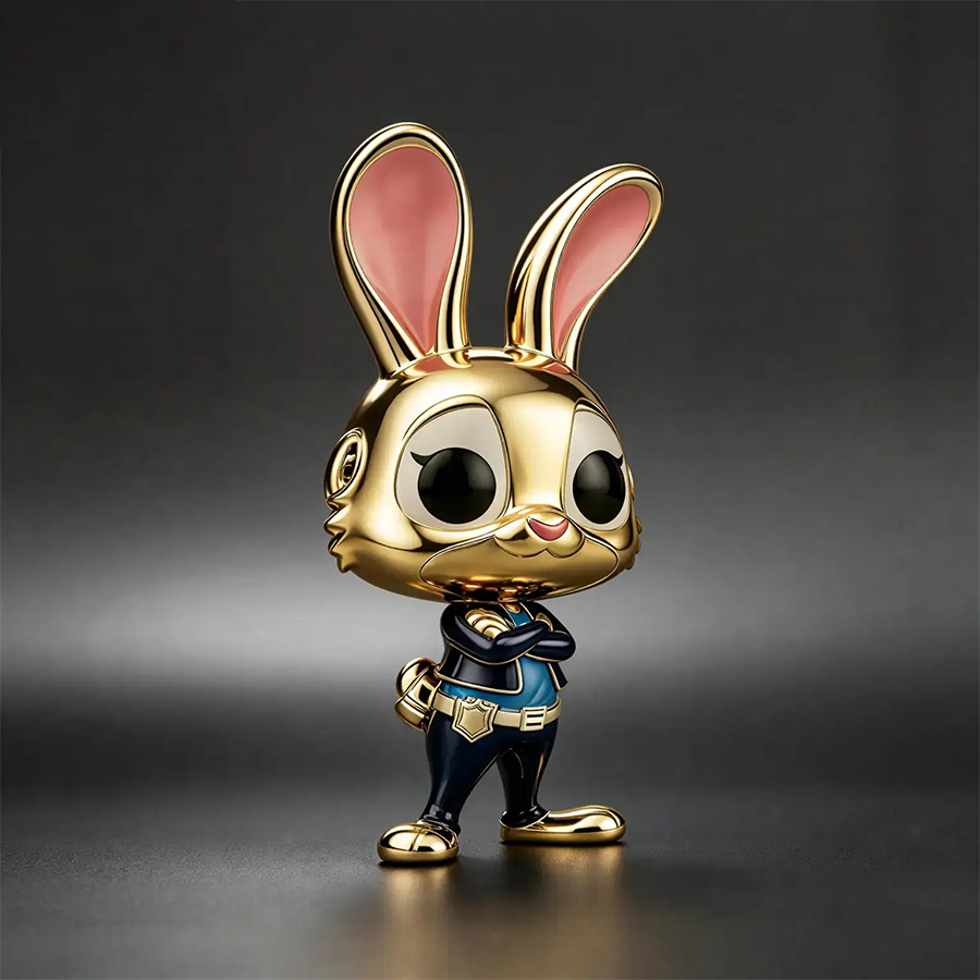 Gold Plated Cartoon Animal Cha - đánh giá và giá Nick'S Jewelry & Watches Reviews