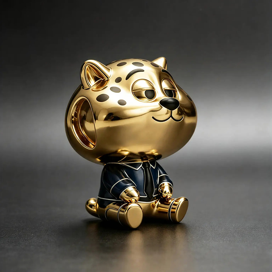 Gold Plated Cartoon Animal Cha - đánh giá và giá Nick'S Jewelry & Watches Reviews