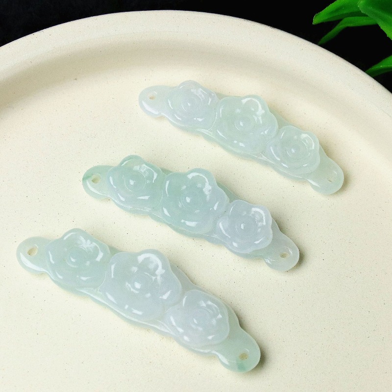 1pc Natural Jadeite Emerald Fl - đánh giá và giá The Jewelry & Watches