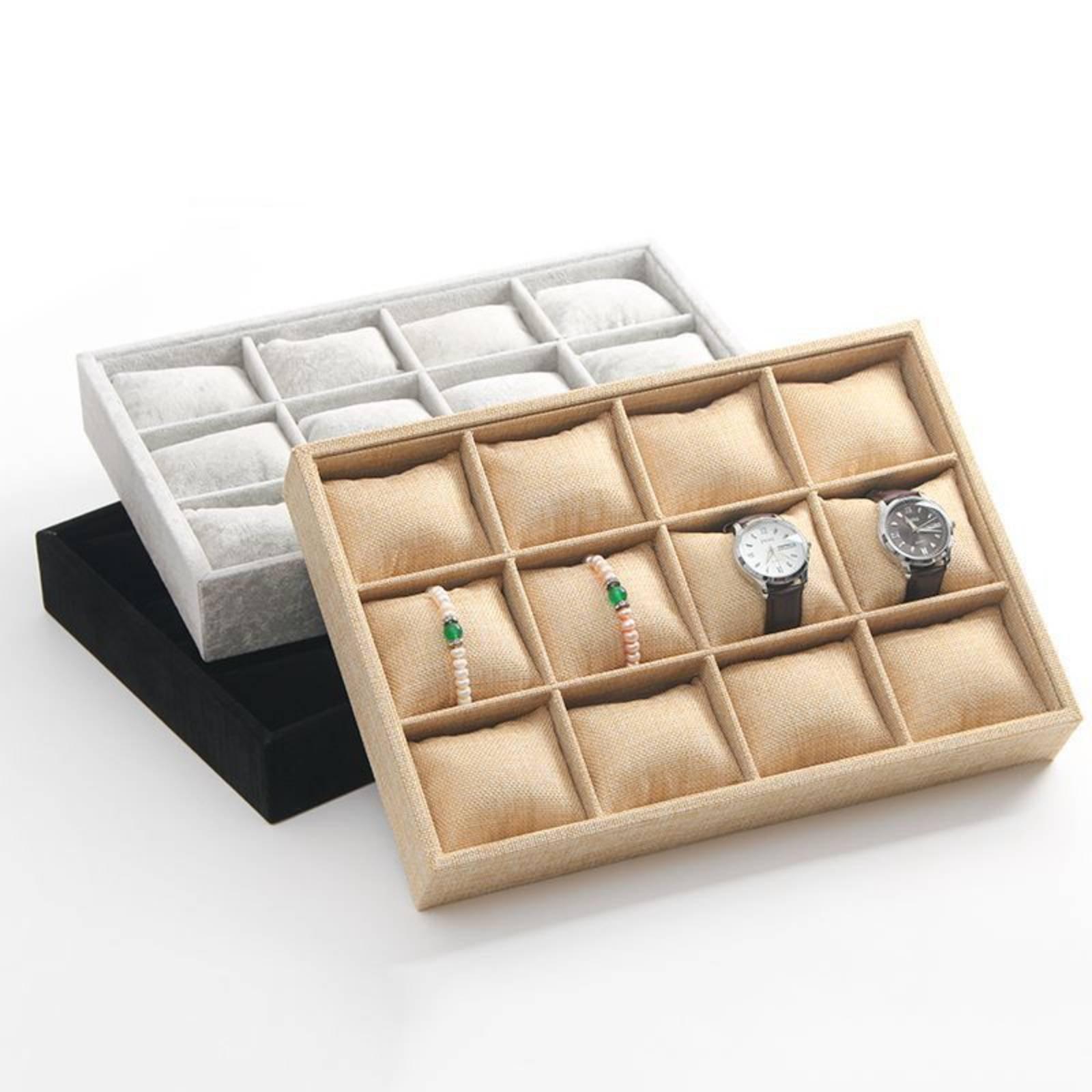 Linen Fabric Jewelry Holder Op - đánh giá và giá Jewelry And Watches Stores