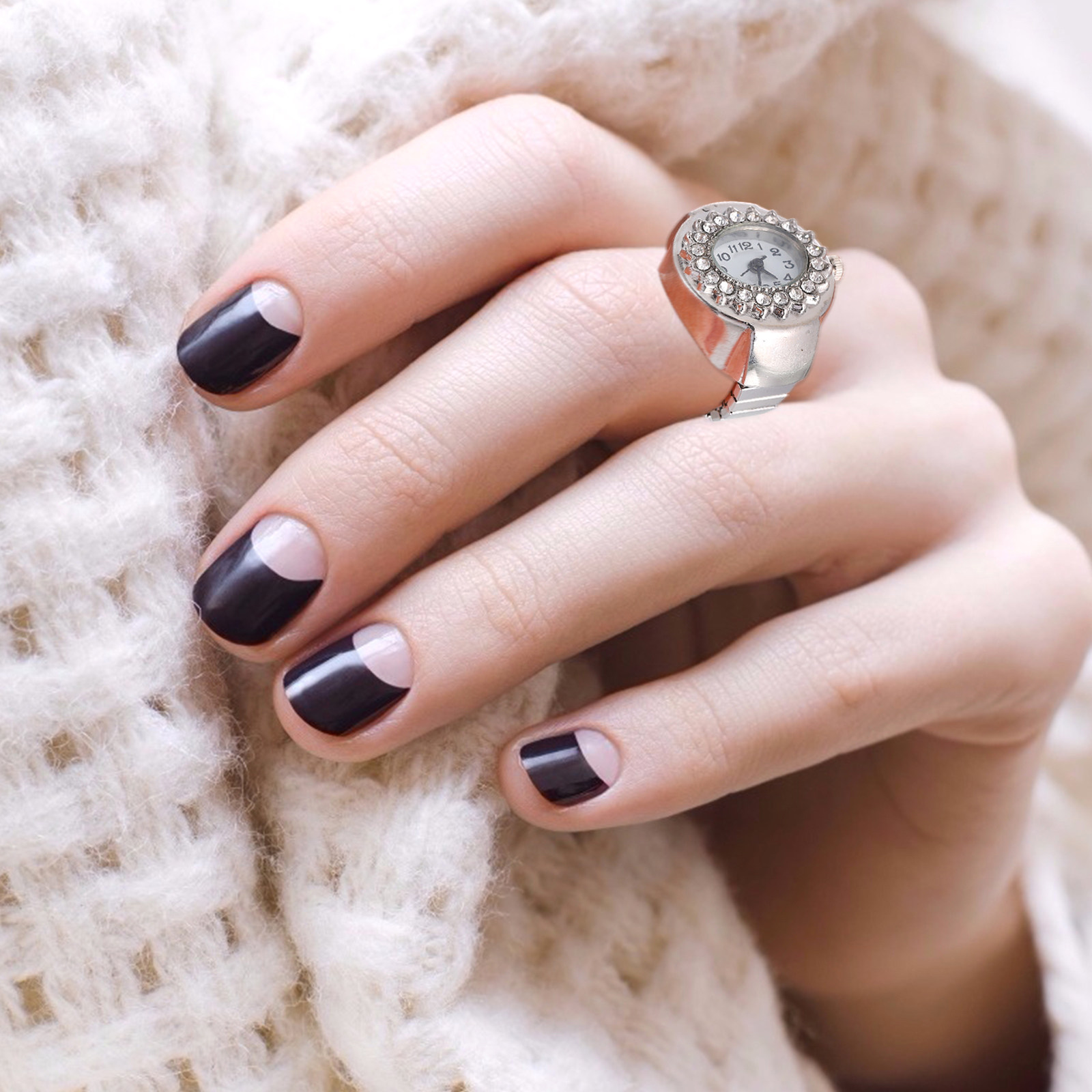 Diamond Finger Ring Unique Sim - đánh giá và giá Unique Jewelry Watches