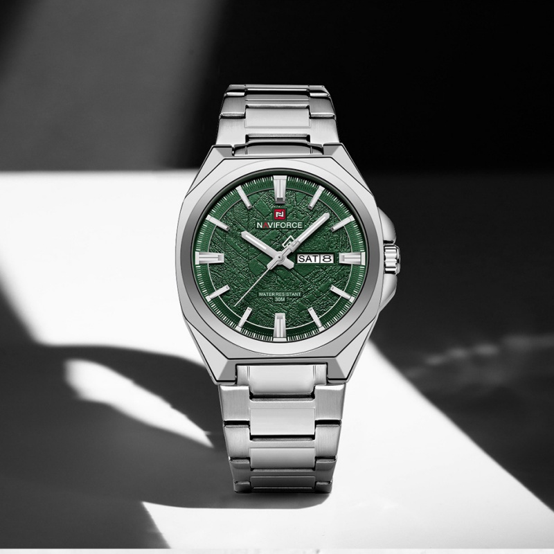 NAVIFORCE Men's Quartz Watch B - đánh giá và giá Patek Philippe Watch Nautilus