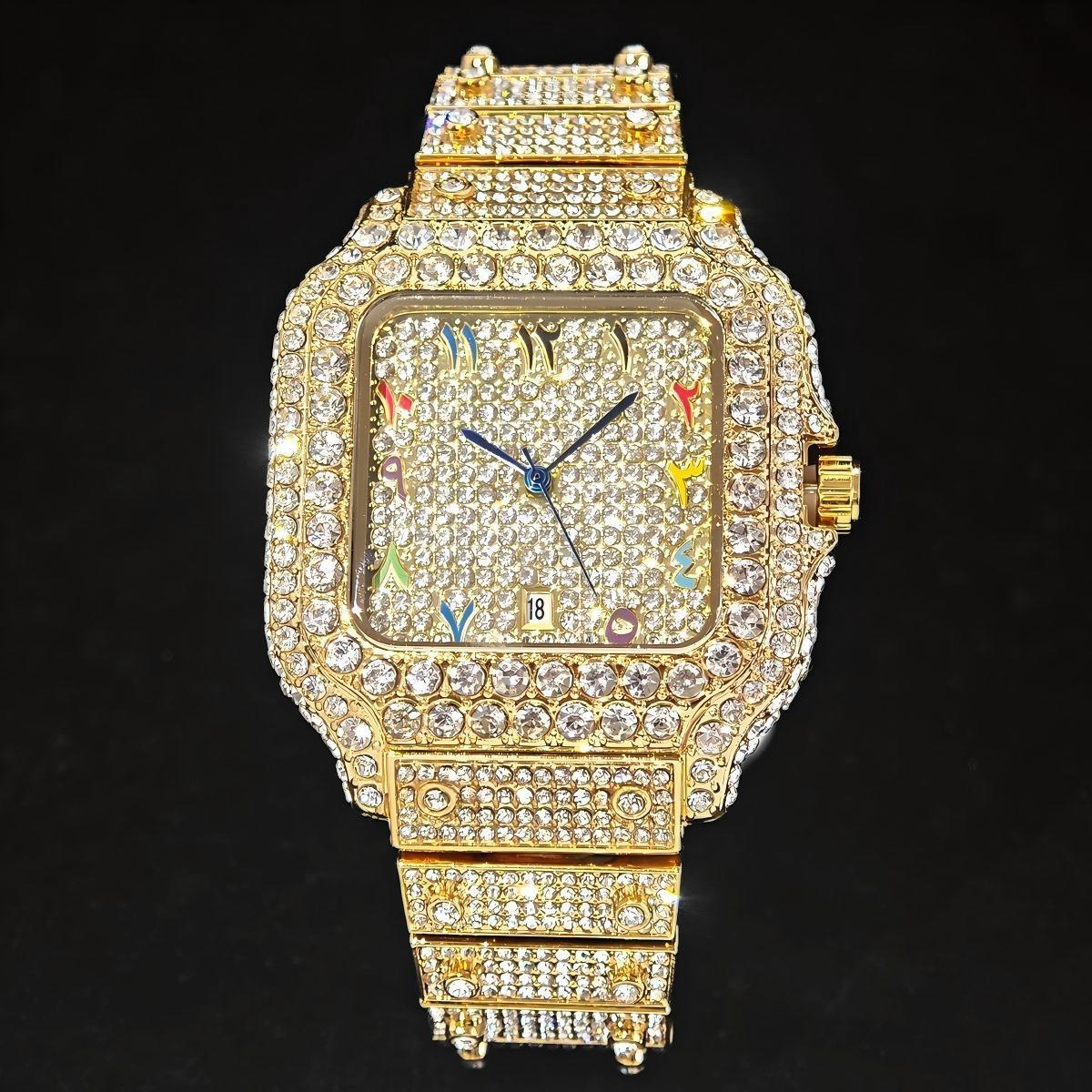 Hot Fashion UNIGUET Full Diamo - đánh giá và giá Jewelry Watches Brands