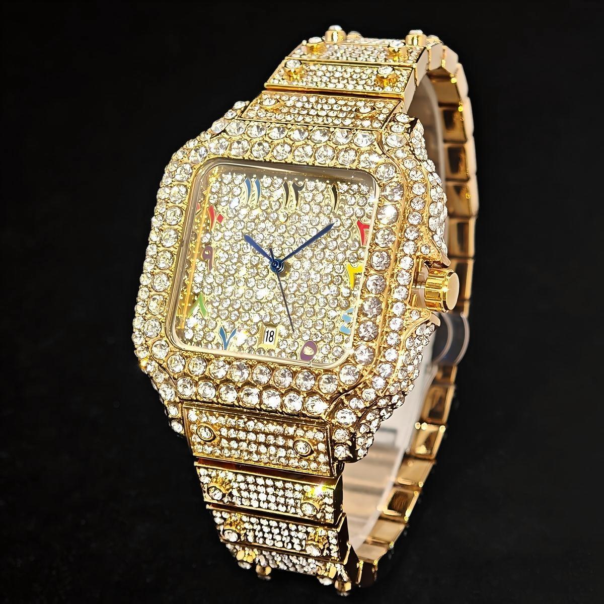 Hot Fashion UNIGUET Full Diamo - đánh giá và giá Jewelry Watches Brands