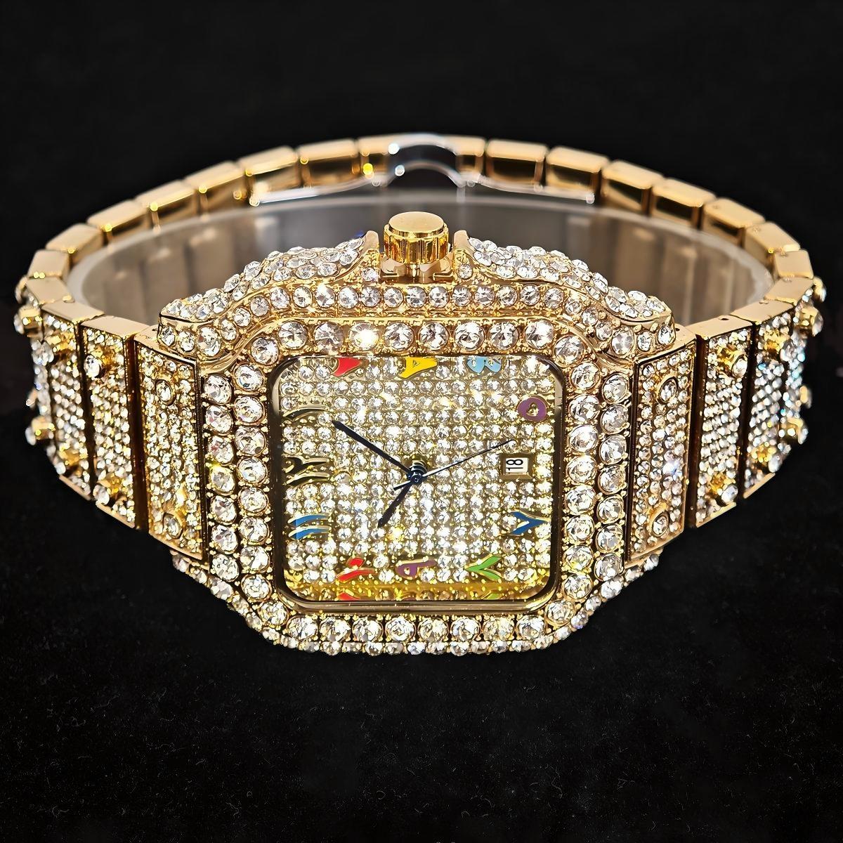 Hot Fashion UNIGUET Full Diamo - đánh giá và giá Jewelry Watches Brands