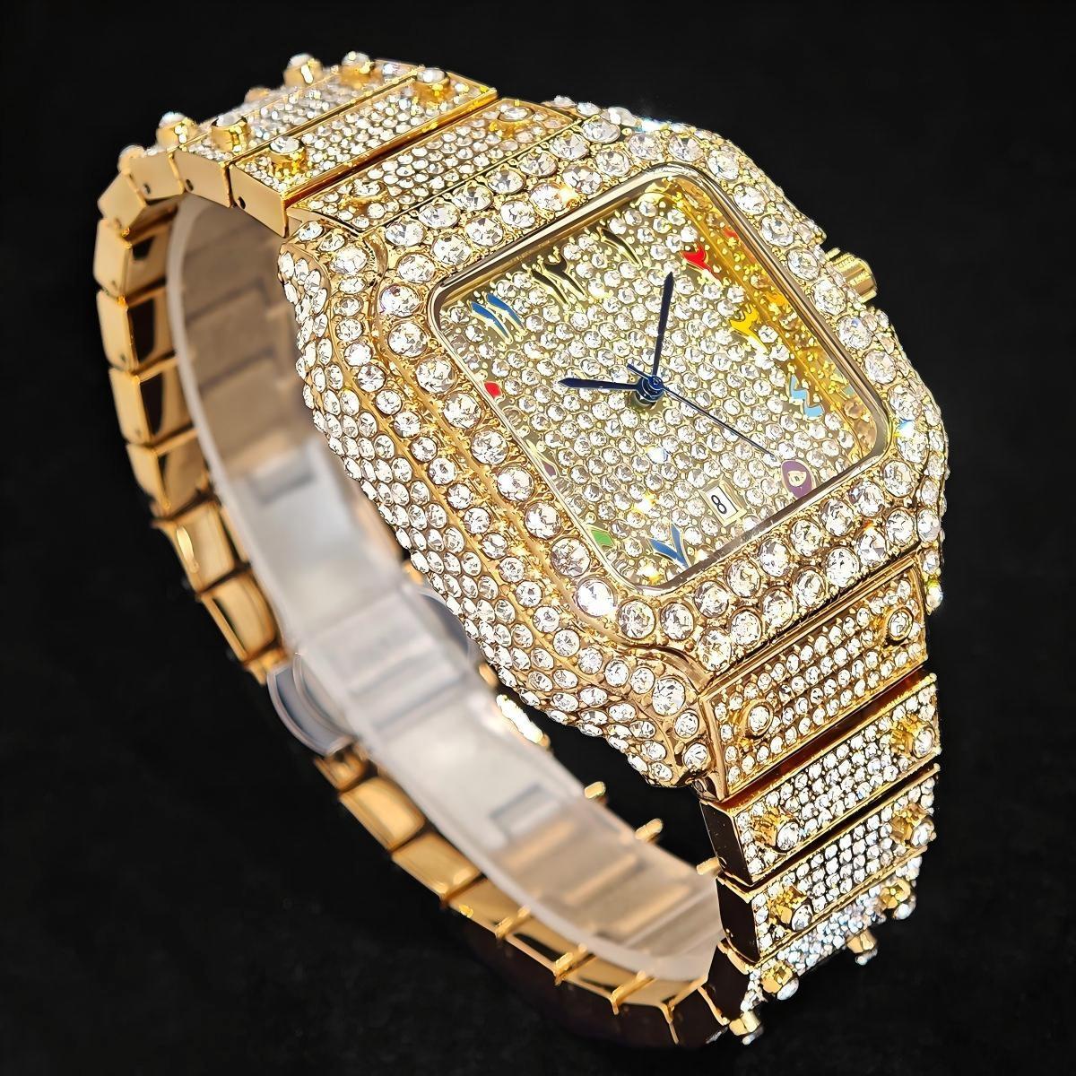 Hot Fashion UNIGUET Full Diamo - đánh giá và giá Jewelry Watches Brands