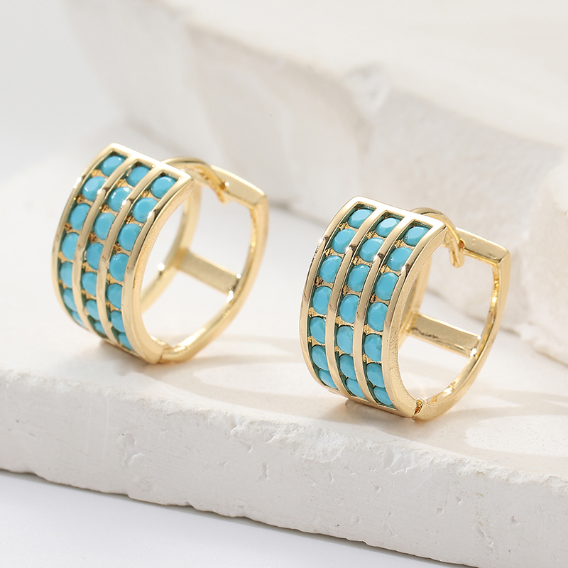 Inlay Square Imitation Blue Tu - đánh giá và giá Turquoise Stone Ring
