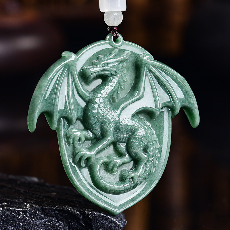 Natural Burmese Jadeite Dragon - đánh giá và giá The Jewelry & Watches