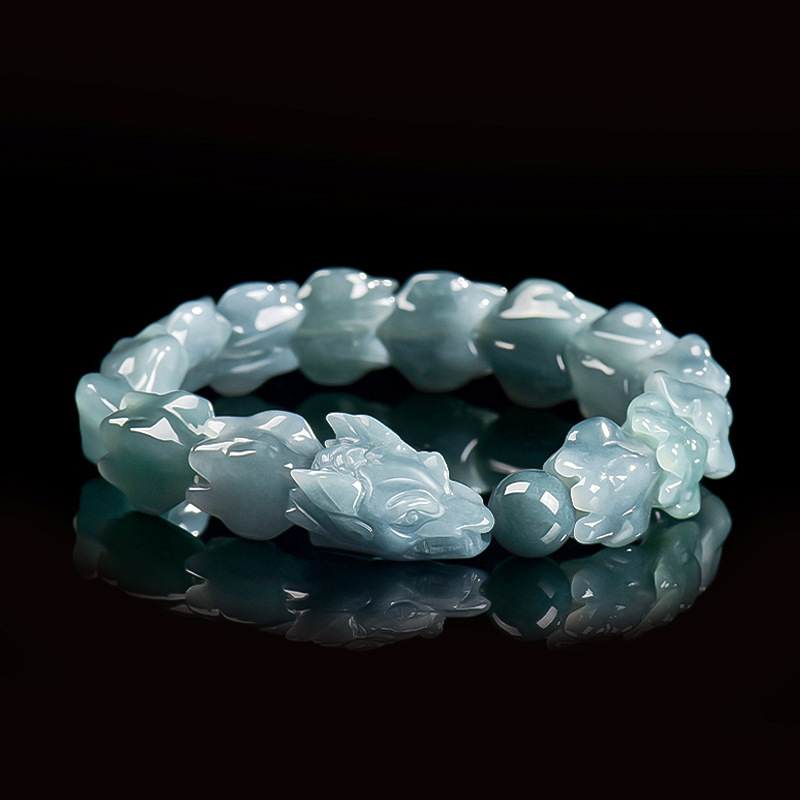 Blue Burmese Jadeite Dragon Br - đánh giá và giá The Jewelry & Watches