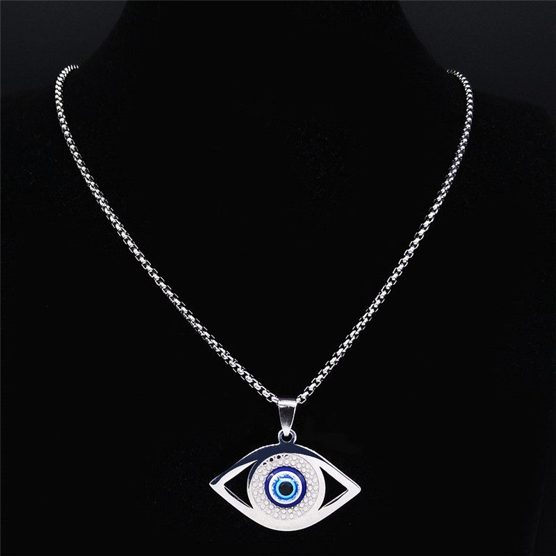 Islam Hamsa Evil Blue Eye Neck - đánh giá và giá The Jewelry & Watches